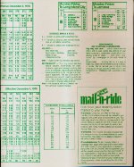 Oyster Bay timetable, part 2